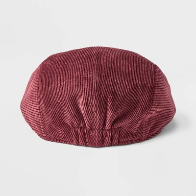 Men's Corduory Ivy Beret - Goodfellow & Co™ Dark Red 4 Men's Corduory Ivy Beret - Goodfellow & Co™ Dark Red - Image 2