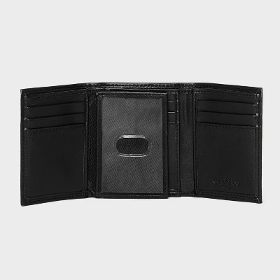 Men's RFID Trifold Wallet - Goodfellow & Co™ Black 7 Men's RFID Trifold Wallet - Goodfellow & Co™ Black - Image 5