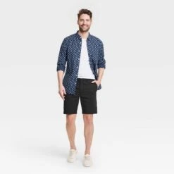 Men's Regular Fit 9" Tech Chino Shorts - Goodfellow & Co™ 5 Men's Regular Fit 9" Tech Chino Shorts - Goodfellow & Co™ -Men Fashion GUEST db925805 a888 40d0 93a1 36e80364eb78