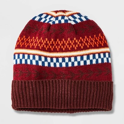 Men's Fairisle Lined Beanie - Goodfellow & Co™ 6 Men's Fairisle Lined Beanie - Goodfellow & Co™ - Image 4