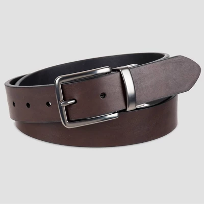 Men's Big & Tall 35mm Reversible Belt - Goodfellow & Co™ 3 Men's Big & Tall 35mm Reversible Belt - Goodfellow & Co™