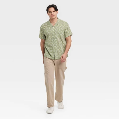 Men's Short Sleeve Camp Shirt - Goodfellow & Co™ 4 Men's Short Sleeve Camp Shirt - Goodfellow & Co™ - Image 2