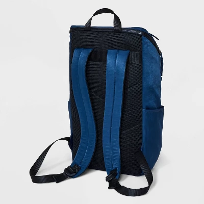 Men's 18" Commuter Backpack - Goodfellow & Co™ Navy Blue 4 Men's 18" Commuter Backpack - Goodfellow & Co™ Navy Blue - Image 2