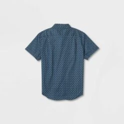 Men's Short Sleeve Adaptive Button-Down Shirt - Goodfellow & Co™