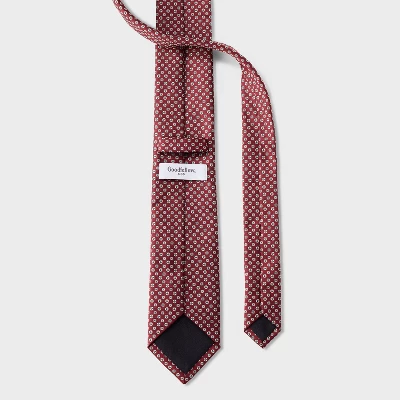 Men's Medallion Neck Tie - Goodfellow & Co™ Red 3 Men's Medallion Neck Tie - Goodfellow & Co™ Red