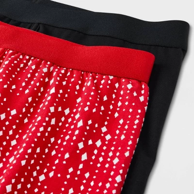 Men's Diamond Print Boxer Briefs 2pk - Goodfellow & Co™ Red 5 Men's Diamond Print Boxer Briefs 2pk - Goodfellow & Co™ Red - Image 3