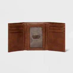 Men's RFID Trifold Wallet - Goodfellow & Co™ Brown 8 Men's RFID Trifold Wallet - Goodfellow & Co™ Brown -Men Fashion GUEST ebcab534 76b4 4972 bd49 4288841241a9