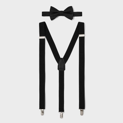 Men's Herringbone Stretch Suspender - Goodfellow & Co™ Black One Size: Adjustable Clip Style 3 Men's Herringbone Stretch Suspender - Goodfellow & Co™ Black One Size: Adjustable Clip Style