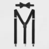 Men's Herringbone Bow Tie Suspender Set 2pc - Goodfellow & Co™ Black One Size Fits Most 2 Men's Herringbone Bow Tie Suspender Set 2pc - Goodfellow & Co™ Black One Size Fits Most -Men Fashion GUEST ef65cca4 8877 4c8a bccb fc51c469dcf2