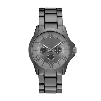 Men's Roman Bracelet Watch - Goodfellow & Co™ Dark Gray 3 Men's Roman Bracelet Watch - Goodfellow & Co™ Dark Gray