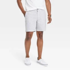Men's Every Wear 7" Slim Fit Flat Front Chino Shorts - Goodfellow & Co™ -Men Fashion GUEST f4a46c15 0357 4043 8c64 a3e825ca952f